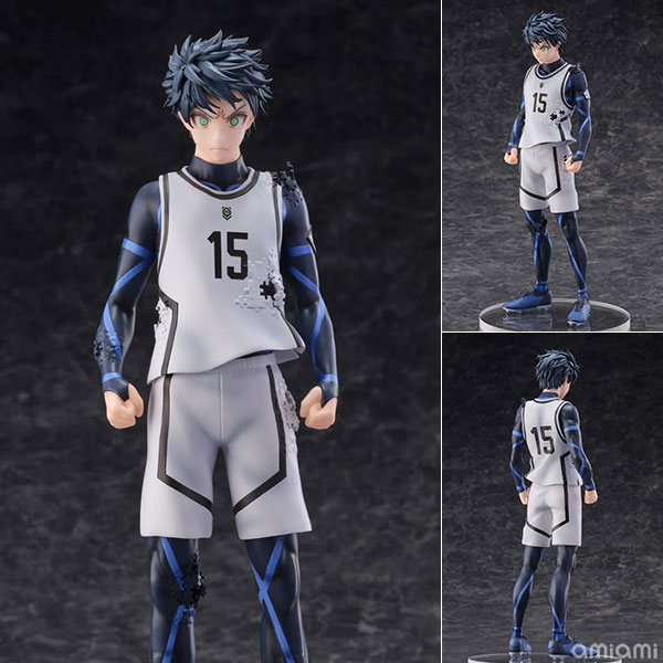 【新品未開封】ブルーロック　潔　世一　1/7スケールフィギュア AmiAmi [Character & Hobby Shop] | BLUE LOCK Yoichi Isagi 1/7 Scale