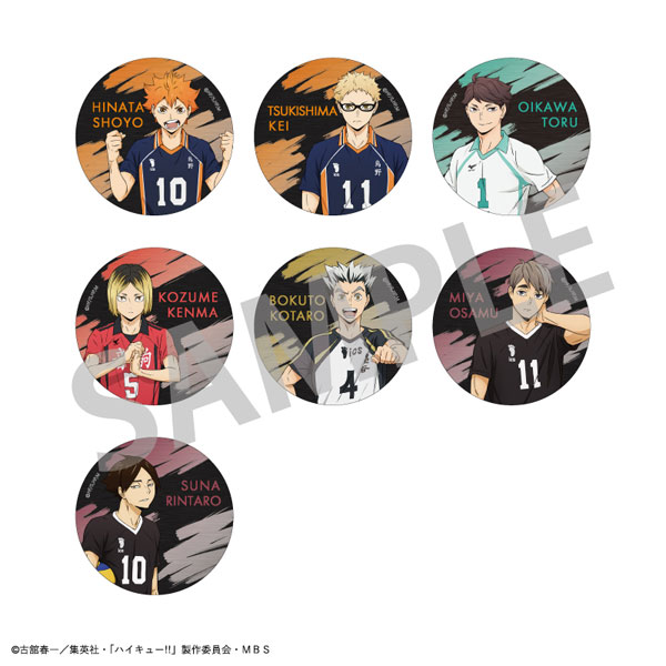 Aitai☆Kuji Haikyuu!! To The Top Movic Character Can Badge SET