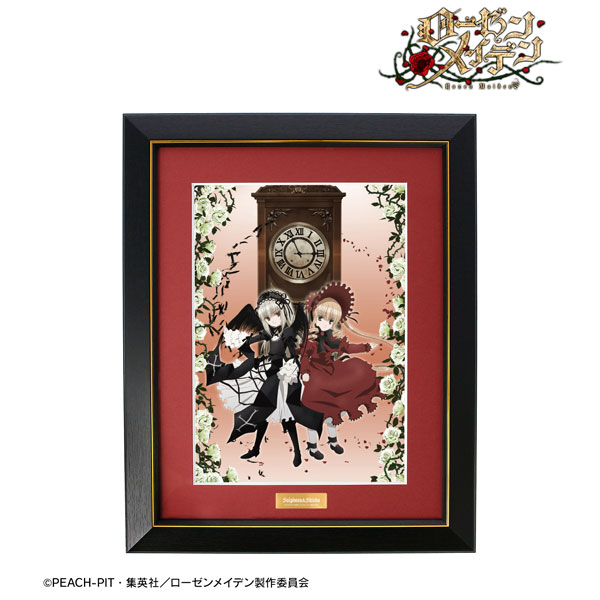 AmiAmi [Character & Hobby Shop] | 蔷薇少女水银灯&真红角色裱装画(已 