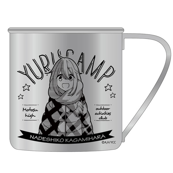 "Yuru Camp" Nadeshiko Kagamihara Stainless Steel Mug Ver2.0