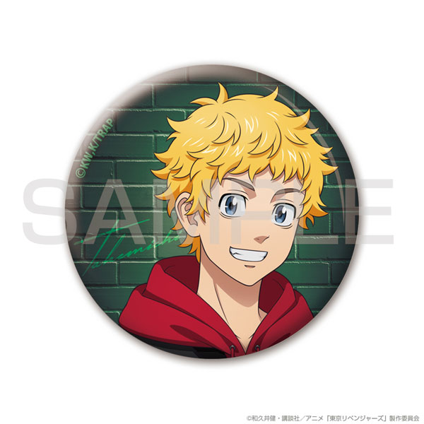 AmiAmi [Character & Hobby Shop]  TV Anime Tokyo Revengers New  Illustration Takemichi Hanagaki Tin Badge(Pre-order)