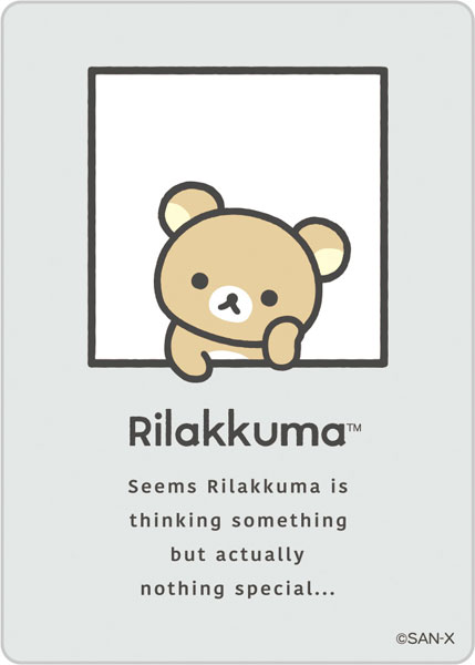 NEW] Rilakkuma -Basic Rilakkuma vol.2 - Sticker -C San-X Official