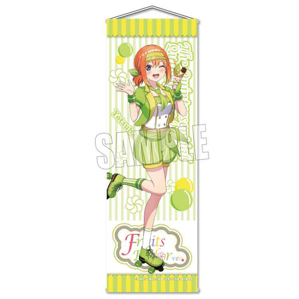 AmiAmi [Character & Hobby Shop]  Slim Wall Scroll Movie The Quintessential  Quintuplets Yotsuba Nakano Country ver.(Released)