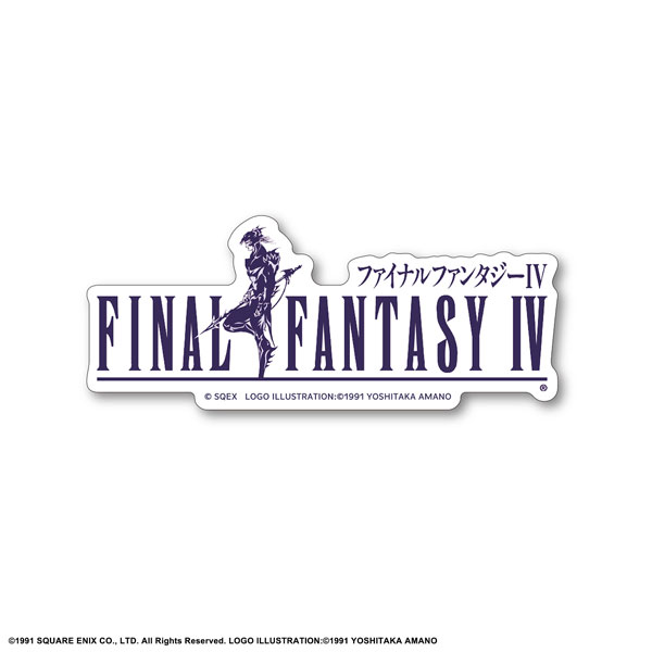 AmiAmi [Character & Hobby Shop] | 最终幻想4 logo贴纸(已发售)