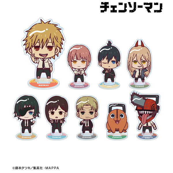 Pack of 6 Chainsaw Man Anime Figures Denji Power Pochita