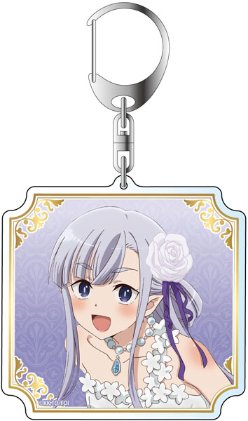AmiAmi [Character & Hobby Shop]  Saikyou Onmyouji no Isekai Tenseiki  Acrylic Keychain Efa (Dress Ver.)(Released)
