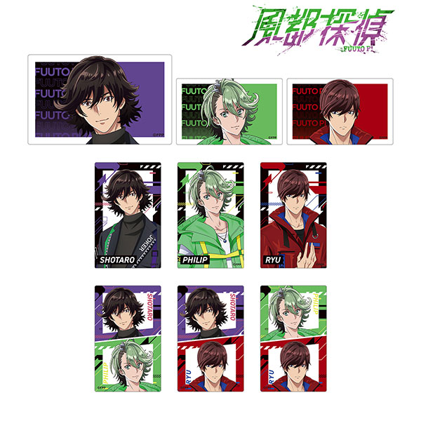AmiAmi [Character & Hobby Shop]  Anime Fuuto Tantei New Illustration  Tactical Fashion ver. Trading Acrylic Stand 9Pack BOX(Pre-order)