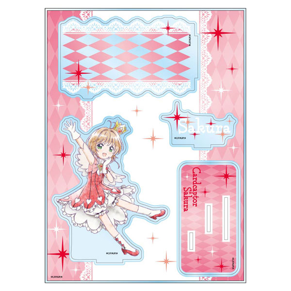 Card Captor Sakura Clear Card Edition Motif Pattern Backpack Black :  : Toys