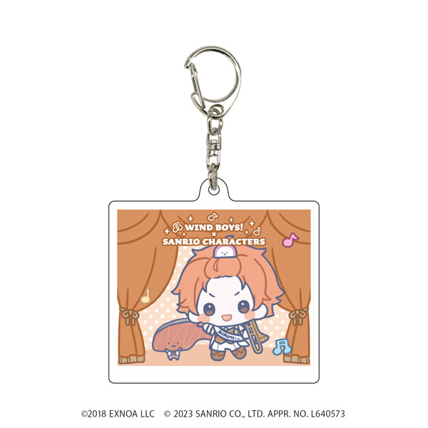 Cinnamoroll Sanrio Boys Keychain Japan Limited Edition 