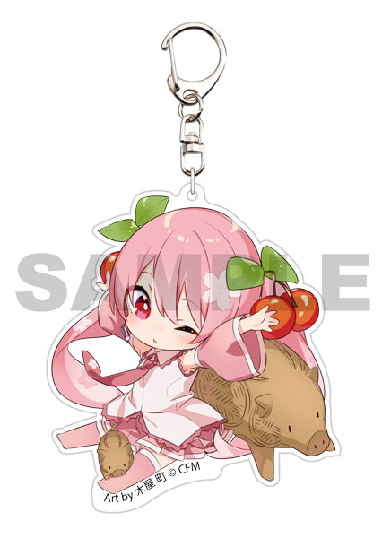 In Another World With My Smartphone 2 Sakura Big Acrylic Stand (Anime Toy)  Hi-Res image list