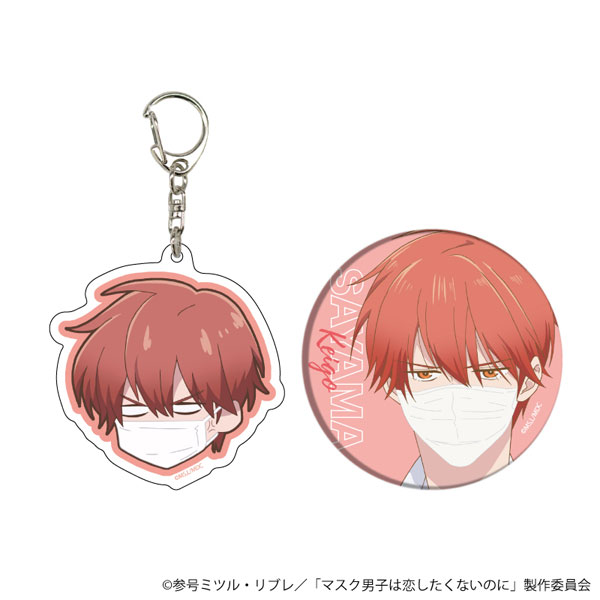 AmiAmi [Character & Hobby Shop]  Acrylic Keychain & Tin Badge Set Cotton  Rock 'n' Roll 02/ Appli & Needle(Released)