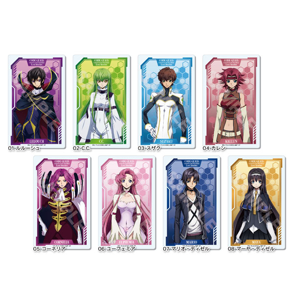 A3 Code Geass Lelouch of The Rebellion Lost Stories 04 Lelouch Lamperouge  [Illustrated Illustration] Character Acrylic Figure