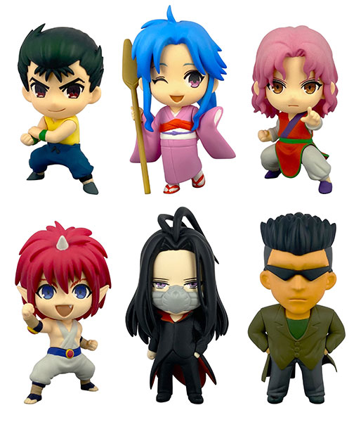 AmiAmi [Character & Hobby Shop] | YuYu Hakusho Mini Figure Collection Vol.2  6Pack BOX(Released)