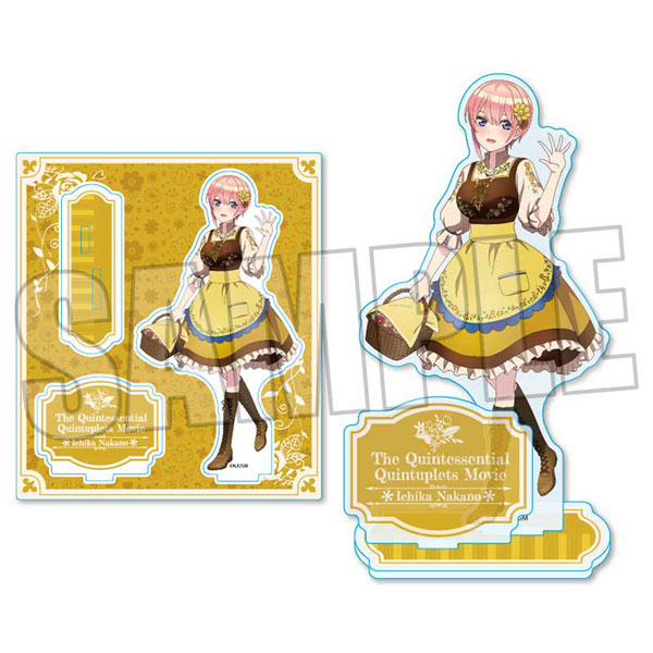 AmiAmi [Character & Hobby Shop]  Acrylic Stand Movie The Quintessential  Quintuplets Nino Nakano Country ver.(Released)