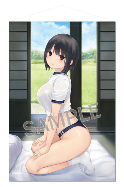 Brendream Coffee Kizoku B2 Wall Scroll Engawa and Aoyama-san รูปภาพ 1