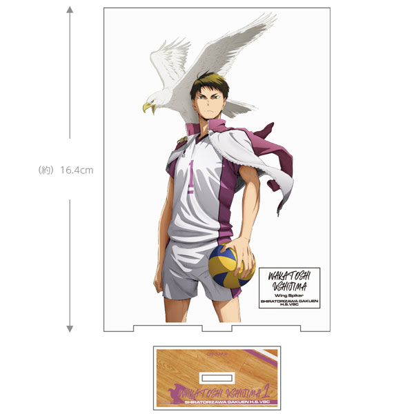 COSPA Haikyuu!! Wakatoshi Ushijima Acrylic Stand (Large) Ver.1.0 รูปภาพ 1