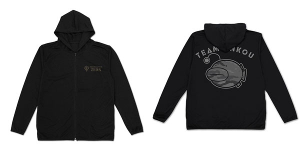 COSPA Girls und Panzer das Finale Ankou Team Camouflage Thin Dry Hoodie / BLACK-L รูปภาพ 1