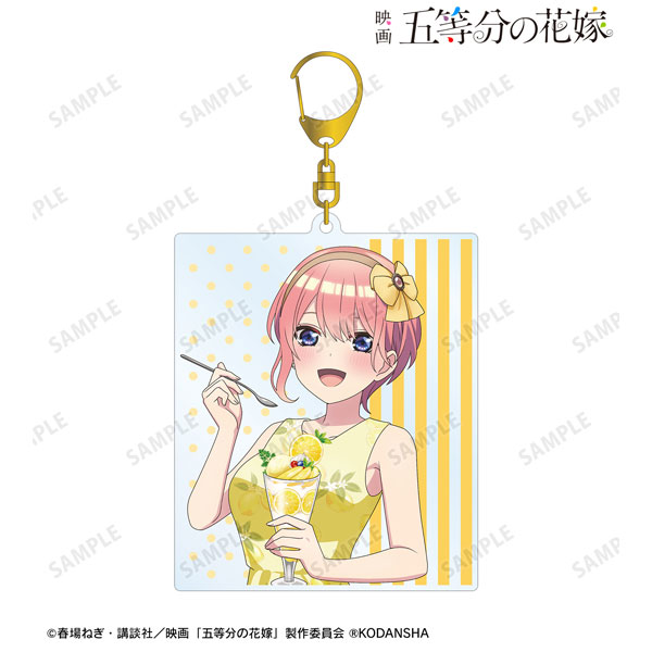 AmiAmi [Character & Hobby Shop]  DecoFla Acrylic Keychain Movie The  Quintessential Quintuplets 01 Ichika Nakano(Released)