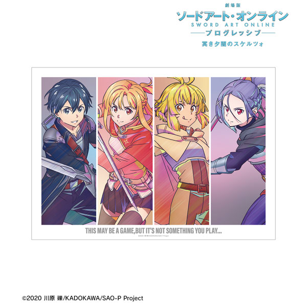 Sword Art Online Anime Game Girls Poster