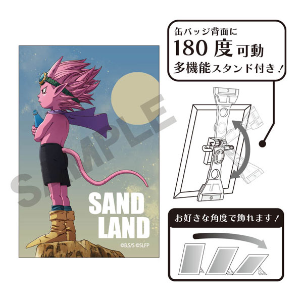 AmiAmi [Character & Hobby Shop] | SAND LAND Art Tin Badge
