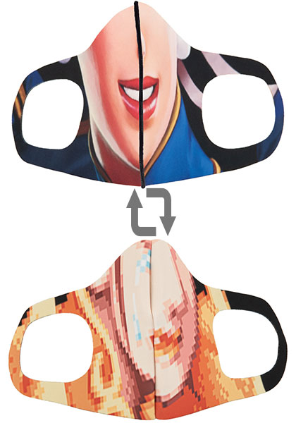 AmiAmi [Character & Hobby Shop] | Street Fighter Reversible Mask