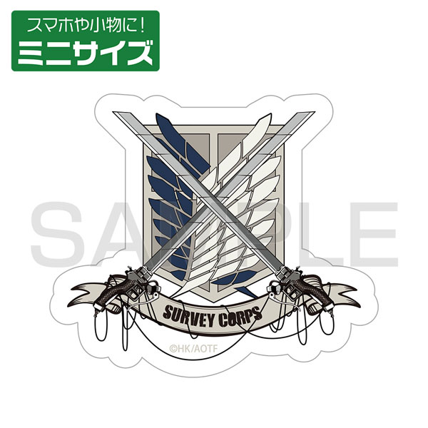 AmiAmi [Character & Hobby Shop] | 进击的巨人调查兵团迷你贴纸(预约)