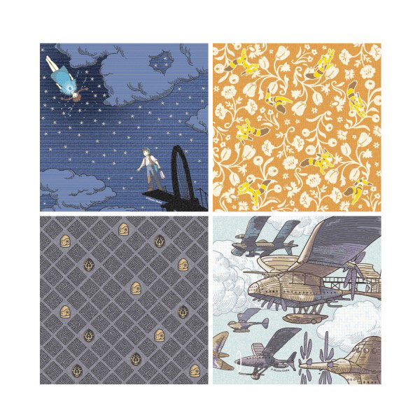 モダン和紙ちよがみ７天空の城ラピュタ