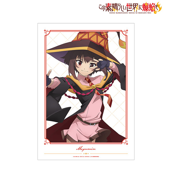 AmiAmi [Character & Hobby Shop]  Anime Kono Subarashii Sekai ni Bakuen  wo! Yunyun Ani-Art A3 Matte Finished Poster(Pre-order)