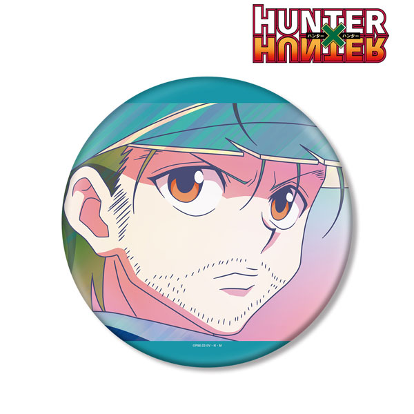 AmiAmi [Character & Hobby Shop]  Hunter x Hunter Leorio Ani-Art clear  label BIG Tin Badge(Released)