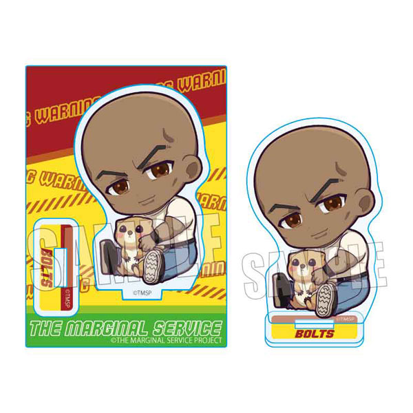 AmiAmi [Character & Hobby Shop]  TV Anime THE MARGINAL SERVICE Bolts  Dexter BIG Acrylic Stand(Released)