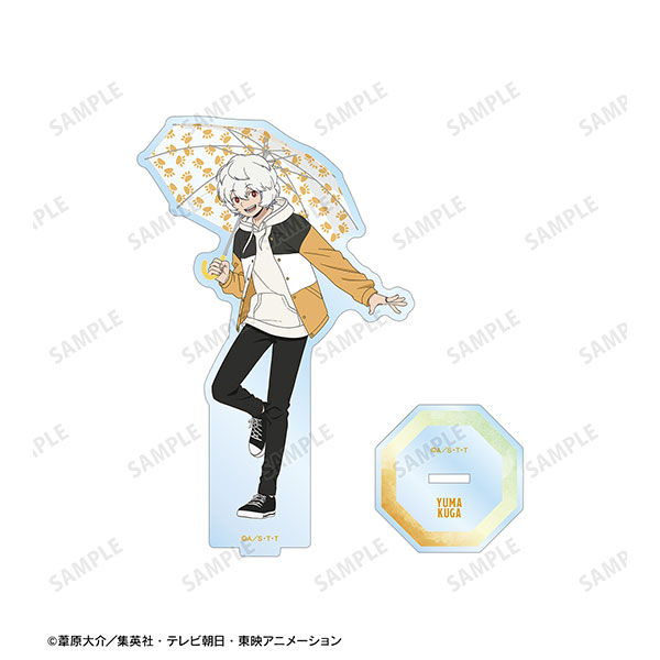 AmiAmi [Character & Hobby Shop]  TV Anime World Trigger New Illustration  Going Out on a Rainy Day ver. Trading Tin Badge 10Pack BOX(Pre-order)