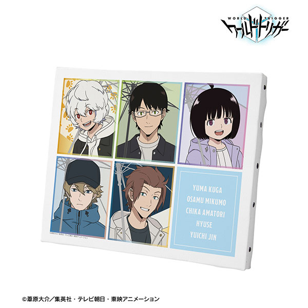 AmiAmi [Character & Hobby Shop]  TV Anime World Trigger New Illustration  Going Out on a Rainy Day ver. Trading Tin Badge 10Pack BOX(Pre-order)