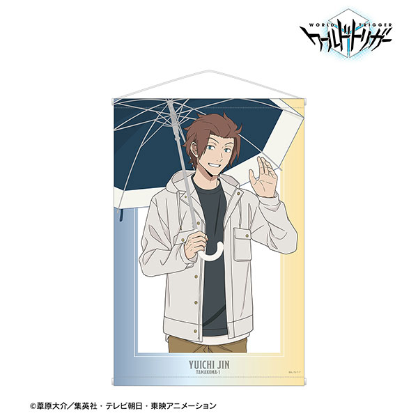 AmiAmi [Character & Hobby Shop]  World Trigger New Illustration Yuichi Jin  Tin Badge Trigger On Ver.(Pre-order)