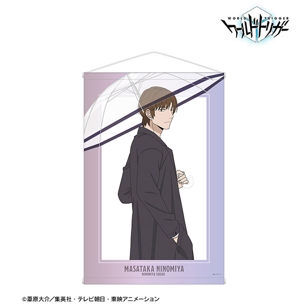 AmiAmi [Character & Hobby Shop]  World Trigger New Illustration Masataka  Ninomiya Tin Badge Trigger On Ver.(Pre-order)