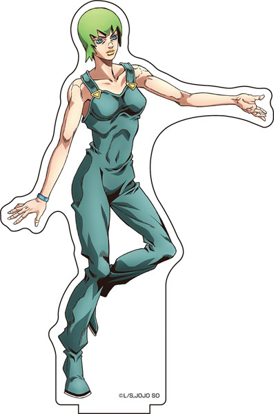 AmiAmi [Character & Hobby Shop]  Anime JoJo's Bizarre Adventure Stone  Ocean New Illustration BIG Acrylic Stand [AM] (1) Jolyne Kujo(Released)