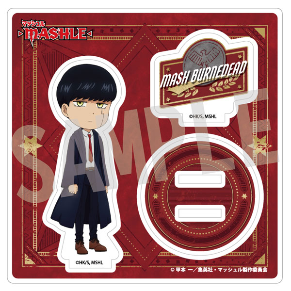 AmiAmi [Character & Hobby Shop]  TV Anime MASHLE Acrylic Stand MA (Mash  Burnedead)(Pre-order)