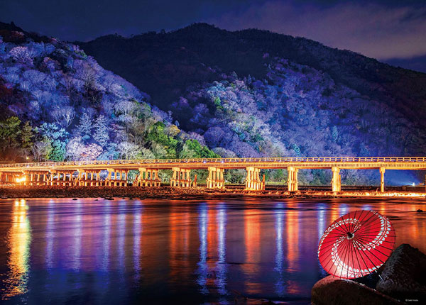 ﾋﾞﾊﾞﾘｰ600-012渡月橋幻想