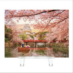 ﾔﾉﾏﾝ2308-28姫路城と桜