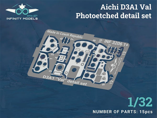 AmiAmi [Character & Hobby Shop] | 1/32 Aichi D3A1 Val Photo-etched