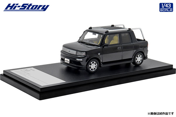 ハイストーリー 1/43 トヨタ BB OpenDeck（2001）Black【新品】-