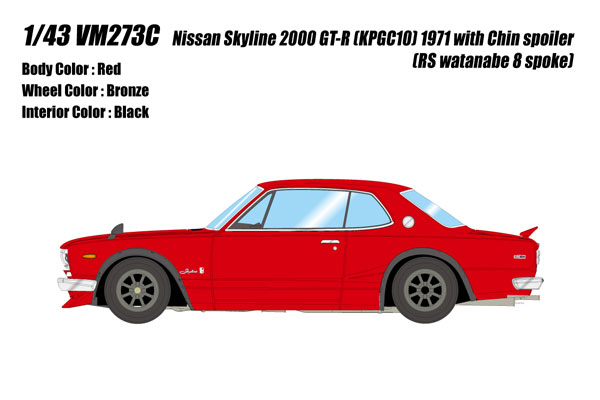 AmiAmi [Character & Hobby Shop] | 1/43 Nissan Skyline 2000 GT-R 