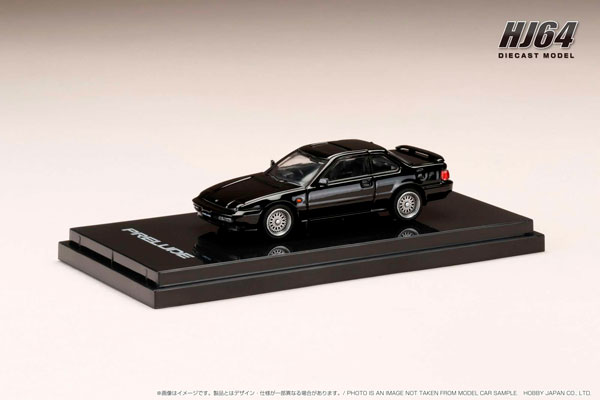 AmiAmi [Character u0026 Hobby Shop] | 1/64 Honda Prelude Si (BA5) 1989 Custom  Version Granada Black Pearl(Released)