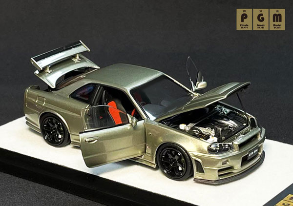 AmiAmi [Character & Hobby Shop] | 1/43 Nismo R34 GT-R Z-tune Jade
