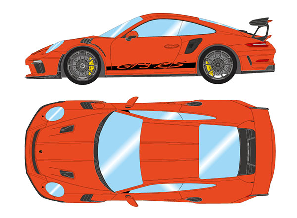 AmiAmi [Character & Hobby Shop] | 1/18 Porsche 911 (991.2) GT3 RS