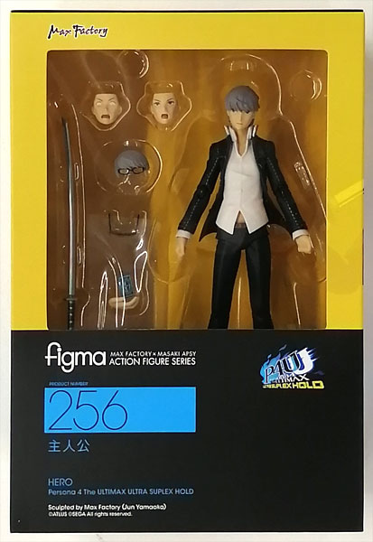 NEW Hero Yu Narukami figma 256 with GSC BONUS - good Persona 4