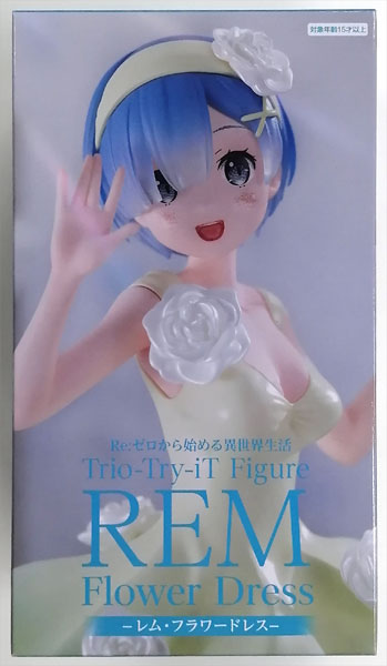 Re:ZERO -Starting Life in Another World- Trio-Try-iT Figure -Rem / Flower Dress- (Game-prize)