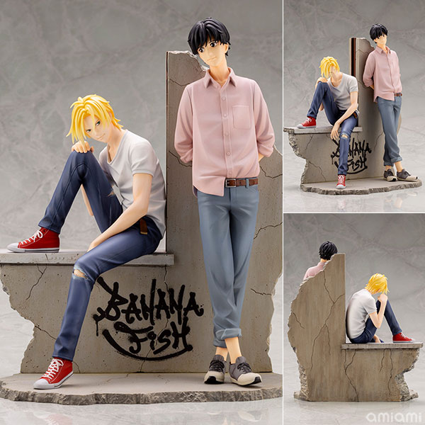 ARTFX J BANANA FISH アッシュ ＆ 英二 1/8 完成品フィ… - コミック/アニメ