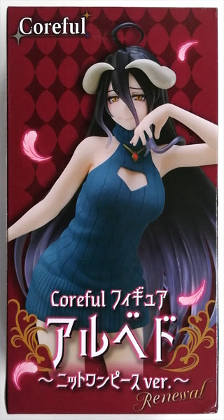 Overlord IV Coreful Figure Albedo -Knitted One-piece Dress ver.- Renewal (Game-prize)