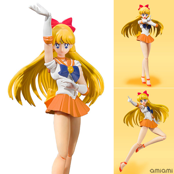 Fully Articulated Sailor Moon Action Figure - SAILOR VENUS - with All –  CPJCollectibles