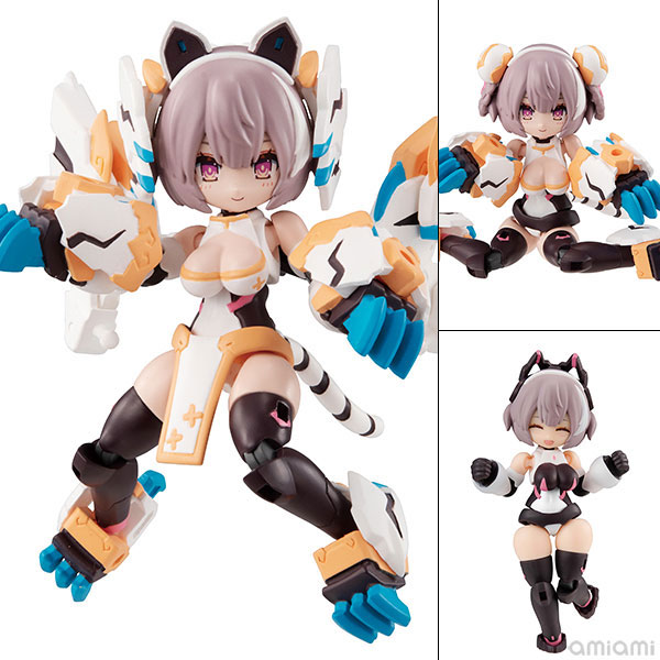 Desktop Army N-202d Titania Byakkou (ver1.1) Posable Figure